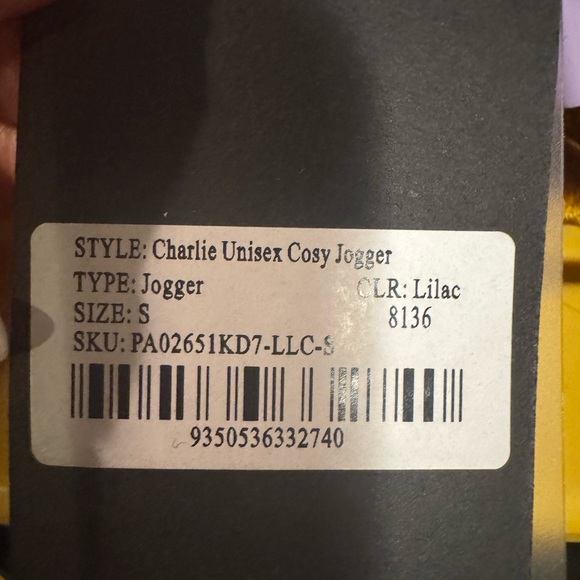 MESHKI Lilac Charlie Joggers - Picture 4 of 4